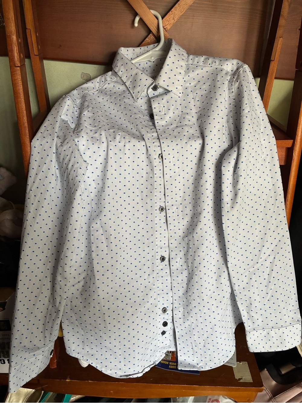 Calvin Klein size 10 slim fit boys shirt